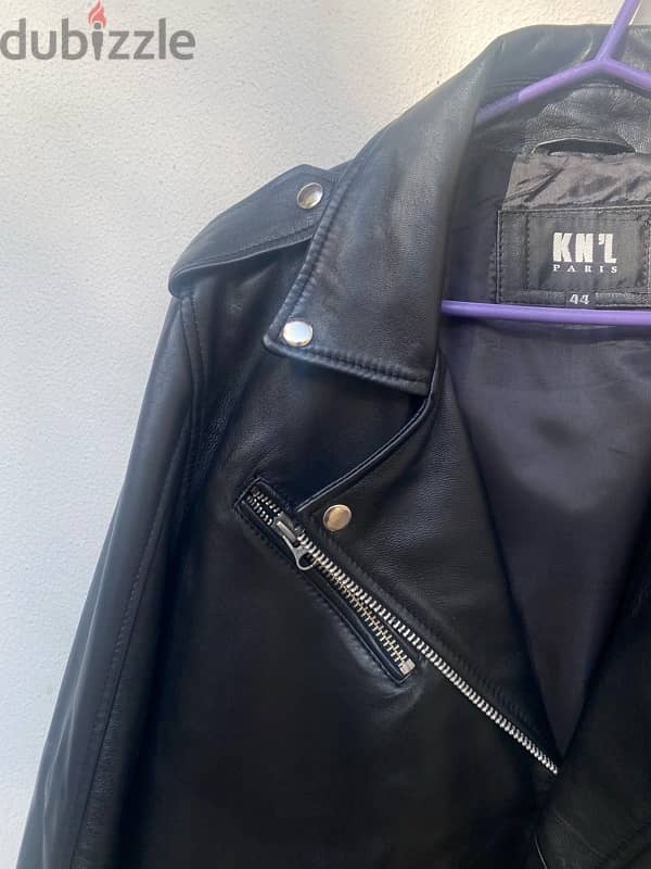 Genuine leather jacket 2