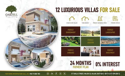 Oakhill Village,  Luxurious Villas , Batroun District