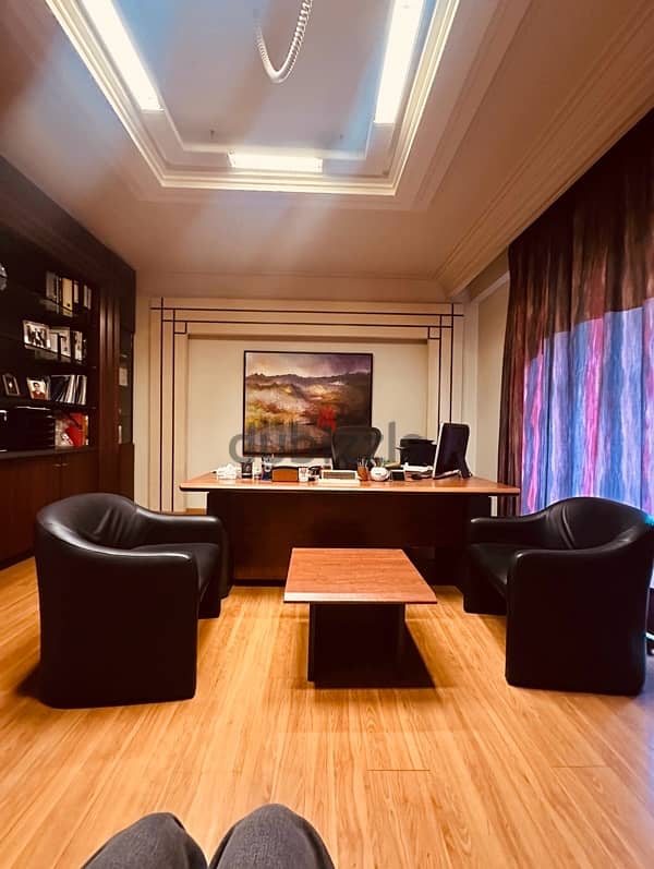 Achrafieh Professional 150m2 Office Fully Furnished 0