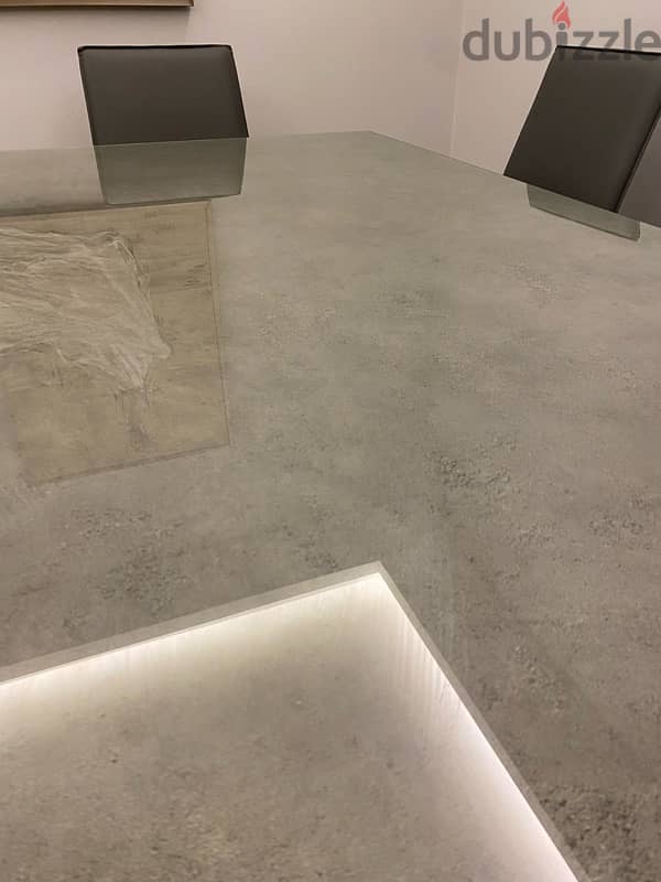 Gray/Grey dining room 1