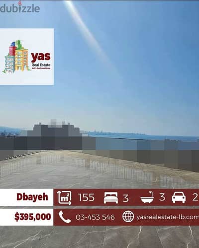 Dbayeh 155m2 | Terrace 150m2 | Brand New | Decorated | Sea View | PA|