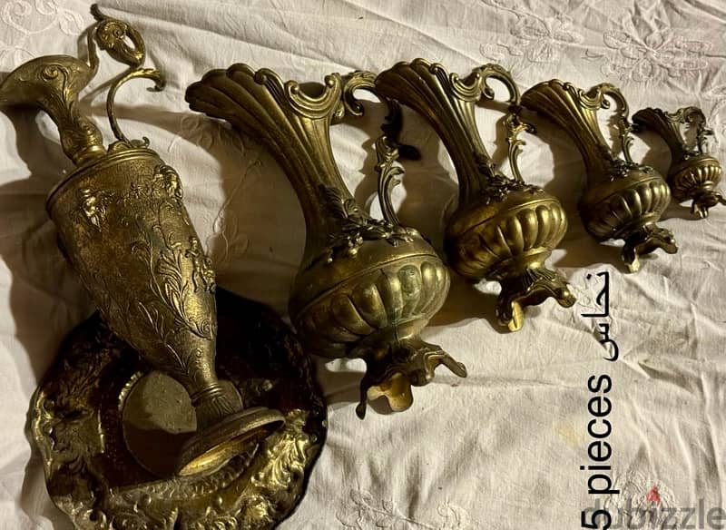 antique أنتيك ، صواني، تخت، طاولات، فضّة 0