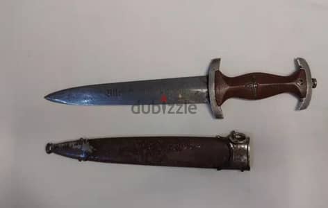 German Nazi Third Reich SA RZM dagger 37 cm