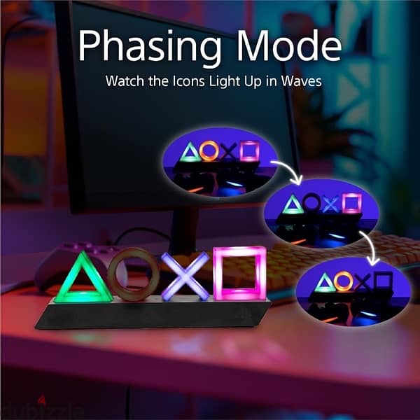 PlayStation icon lights 1