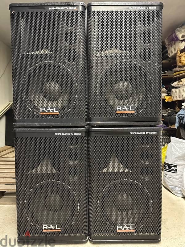 speakers used for sale ( like new ) 0