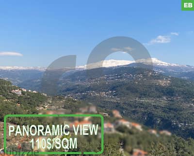 panoramic view,electricity,villa zone in baabdat/بعبدات REF#EB119204