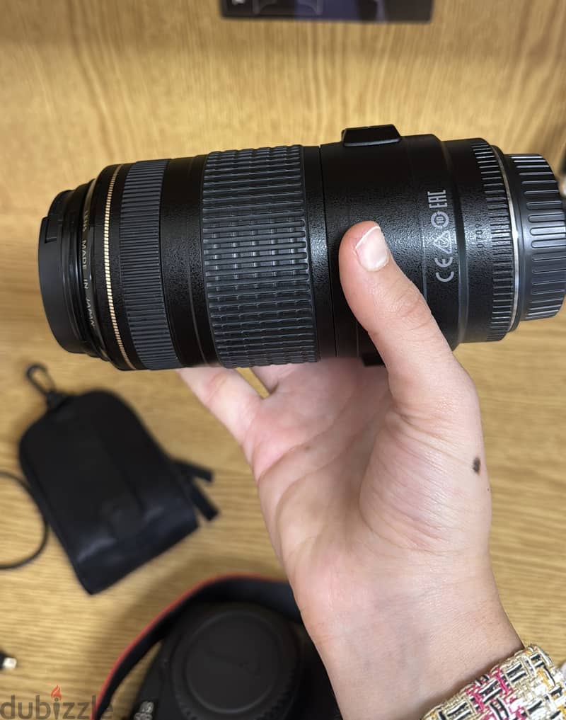 Canon 6D camera + lens 70-300 mm 1