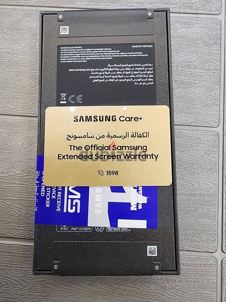 S25 ULTRA 1 TERRA SEALED samsung warranty 2