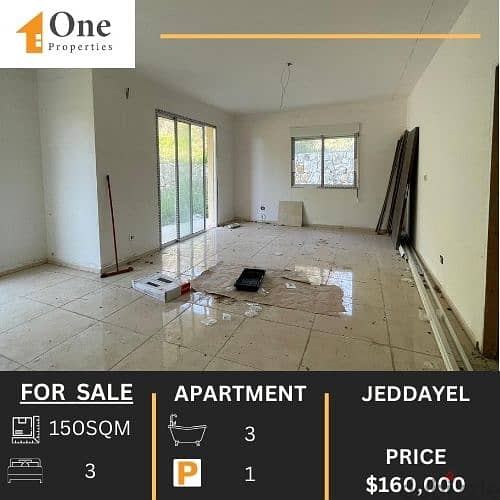 APARTMENT FOR SALE IN JEDDAYEL 0