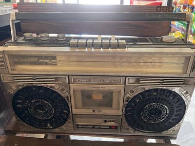 old sharp radio