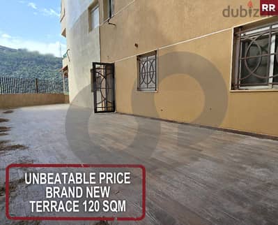 unbeatable price, brand new, terrace 120 sqm - Mansourieh REF#RR119257