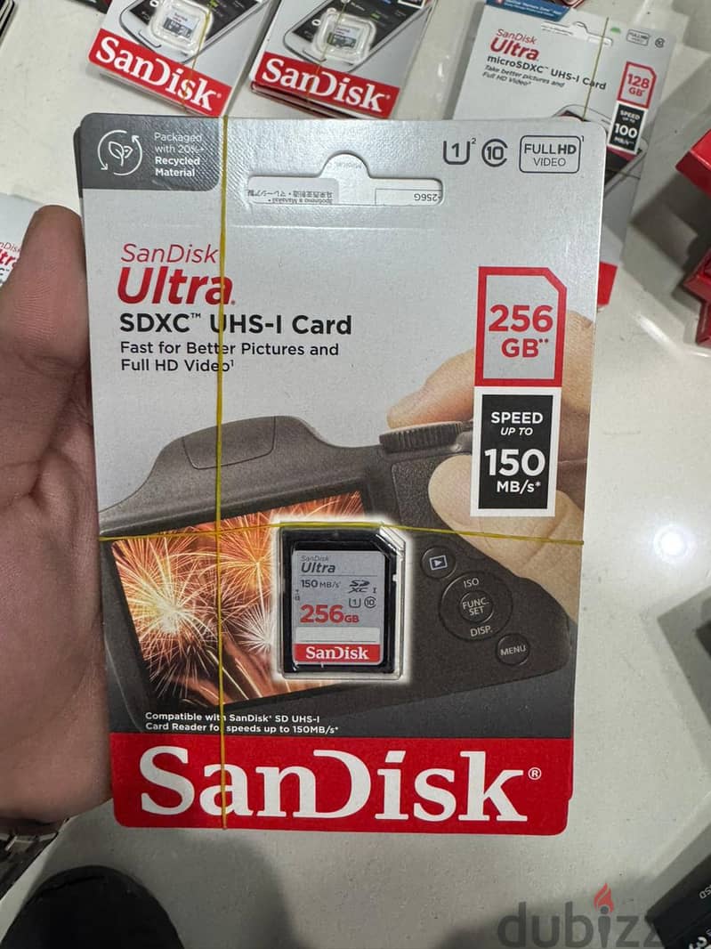 Sandisk ultra sdxc card 256gb up to 150mb/s Great & Last offer 0