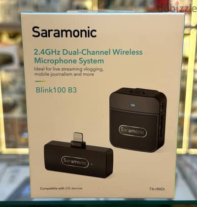 Saramonic Blink 100 B1 ultra compact 2.4ghz dualchannel wireless Great