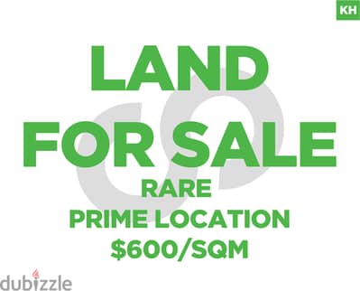 $600/sqm Rare Land in KASLIK great location/ الكسليك REF#KH110772