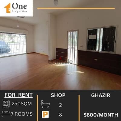 SHOP/ SHOWROOM FOR RENT IN GHAZIR