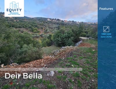 1900 SQM Land For Sale In Batroun Deir Bella أرض للبيع #CT154198