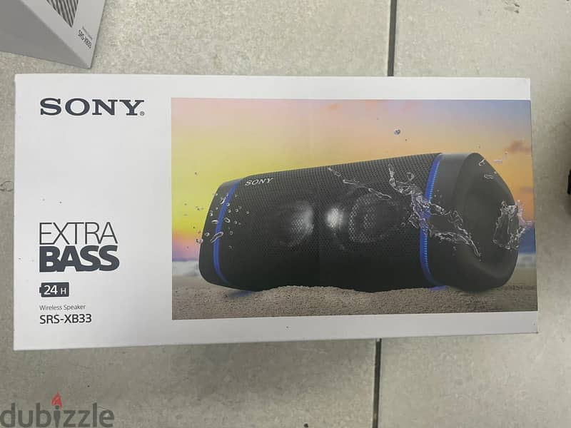 SONY Extra Bass Wireless Speaker SRS-XB33 Original & Best offer 0