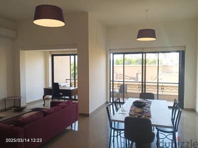 125 Sqm | Furnished apartment for rent in Badaro