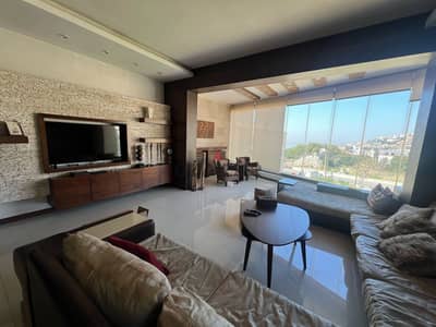 Furnished Duplex Apartment+Terrace+View 4 Sale in Ghazir - شقة غزير