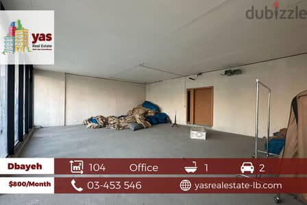 Dbayeh / Waterfront 104m2 | Office | Luxury | Prime Location |Rent |MJ