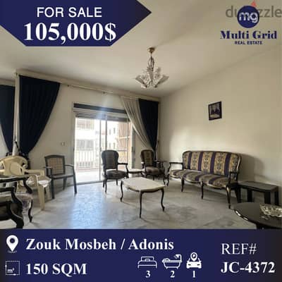 JC-4372 / Apartment for Sale in Zouk Mosbeh, شقة للبيع في زوق مصبح