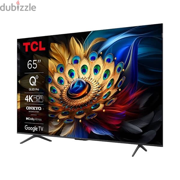 TCL 65” QLED 4K UHD Google TV C655 Series 1