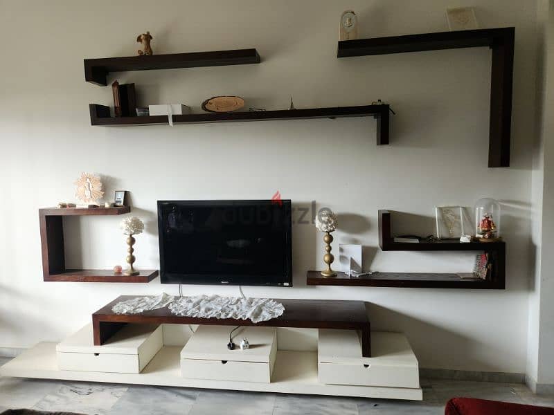 living room + tv unit+tv for sale 1