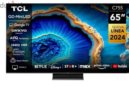 TCL MINI LED 65" 4K SMART GOOGLE TV