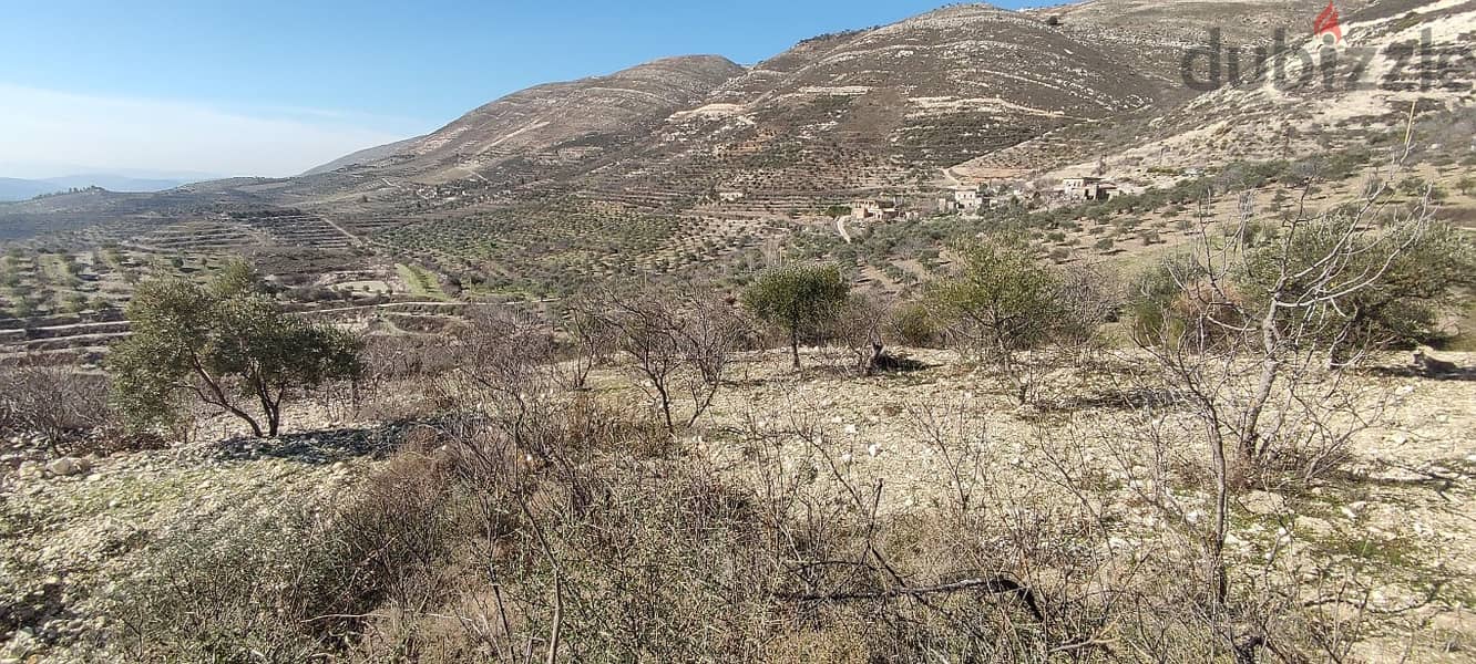 7600 Sqm | Land For Sale In West Bekaa | Mountain View 1