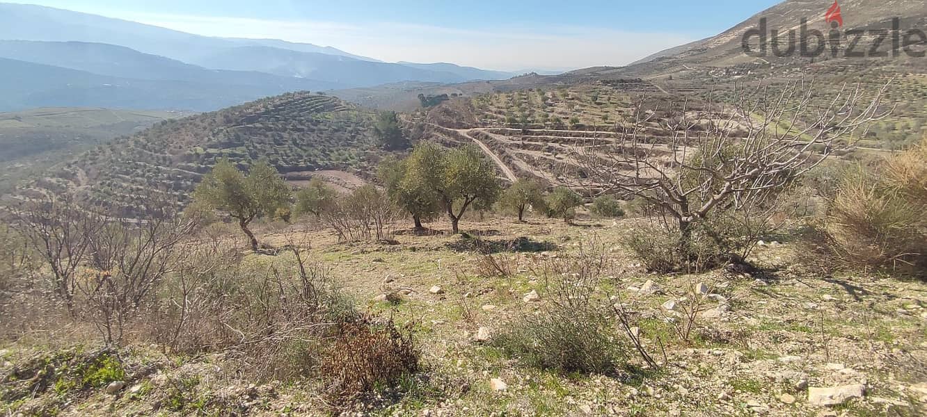 7600 Sqm | Land For Sale In West Bekaa | Mountain View 2