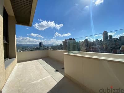 A 3 Bedroom apartment in a new building, W/ open views in Achrafieh