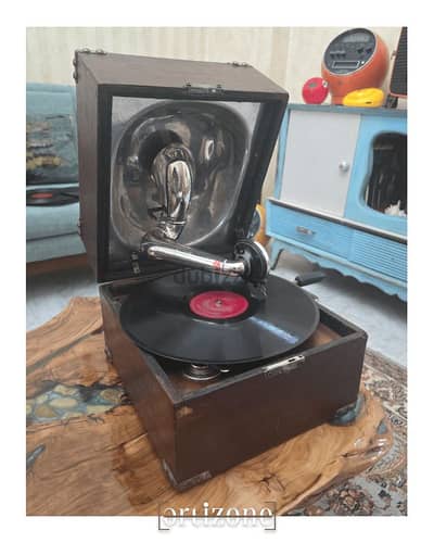 Vintage phonograph gramophone