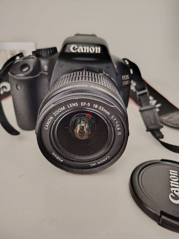 Canon EOS 550D DSLR camera with 18-55mm lens 1