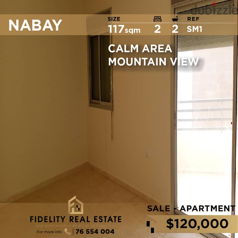 Apartment for Nabay SM1 شقة للبيع في ناباي 0