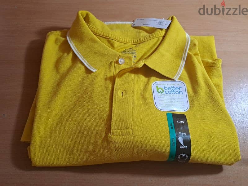 Georges Shirt yellow, made in Canada 2