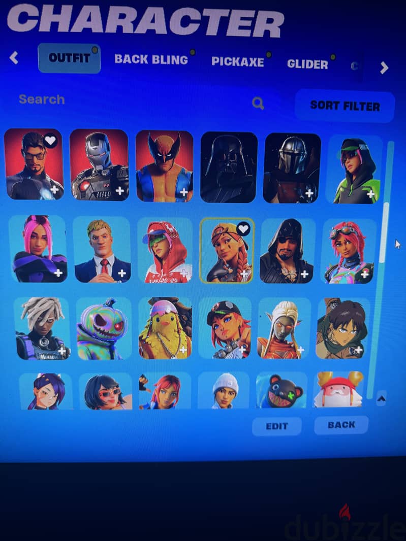 Fortnite account + 1700v-bucks 1