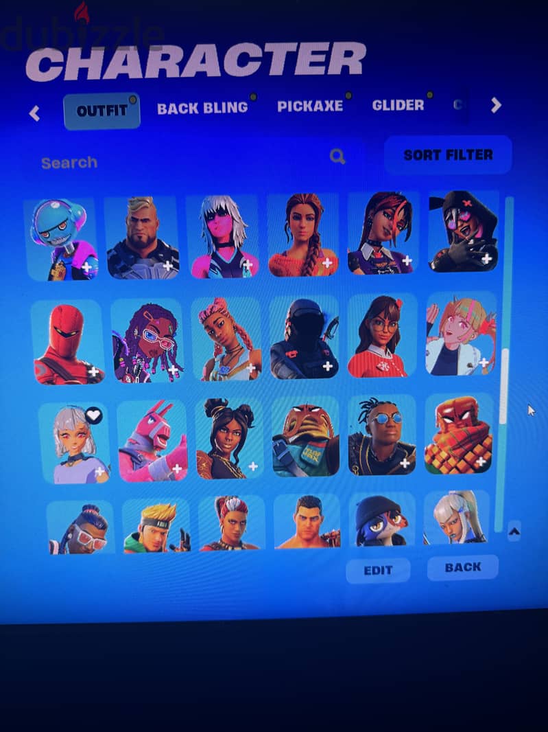 Fortnite account + 1700v-bucks 2