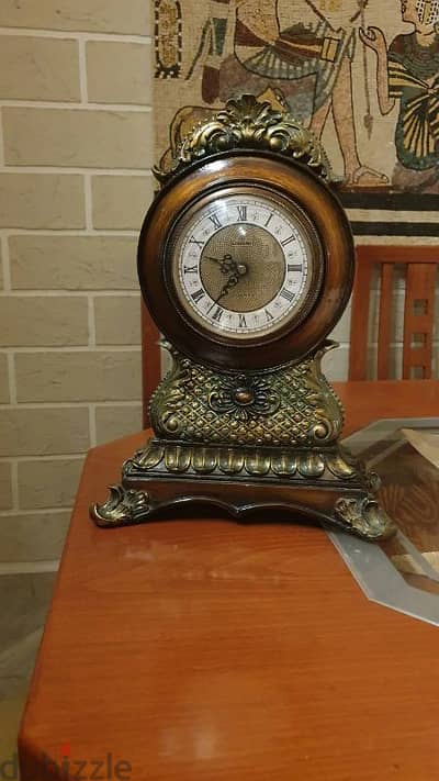 old europian wooden clock