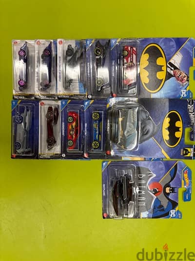 SEALED - BATMAN HOT WHEELS COLLECTION