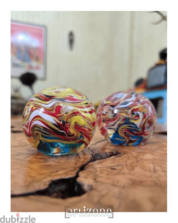 Murano glass paperweights 1