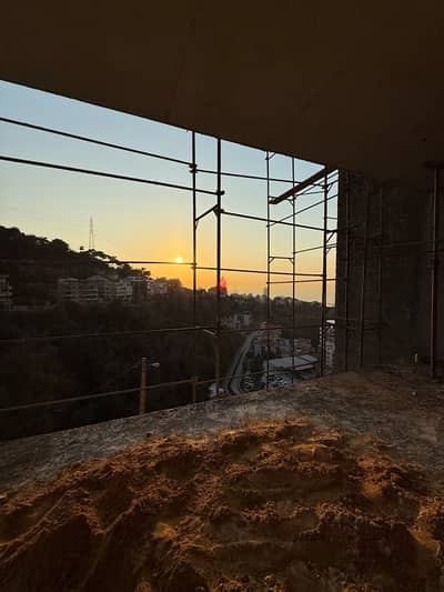 Under contruction apartment in Bsalim with open panoramic views