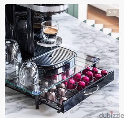 36 capsule espresso storage stand