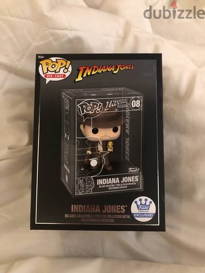 funko pop indiana jones exclusive die-cast metal collectible