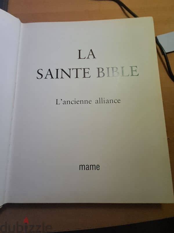 La Sainte Bible 1977 Mame editions 1