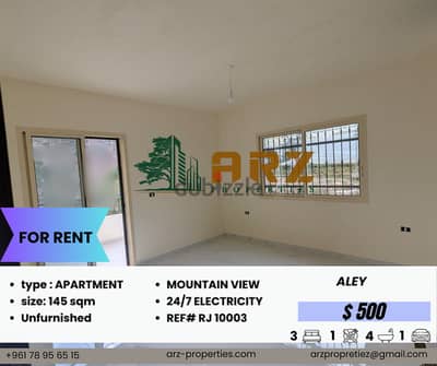 APARTMENT FOR RENT IN ALEY