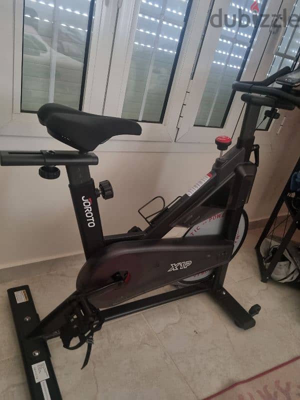 eleptical + iron bike + fat massager 3