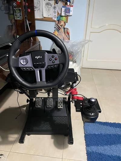 ps4 steering wheel still new only used once