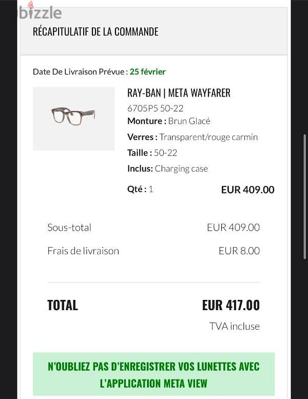 Ray Ban Meta wayfarer smart glasses. 2