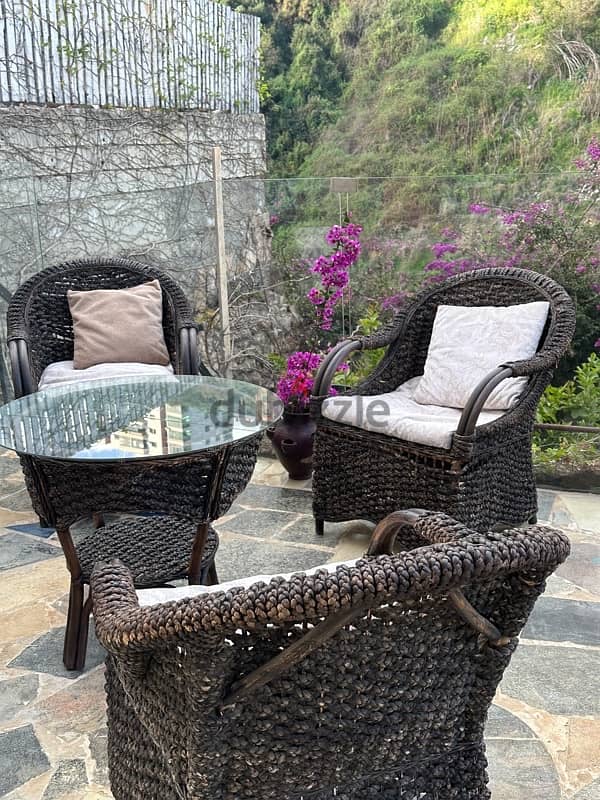 Waterproof And Durable Outdoor Rattan Sofa Sets 5