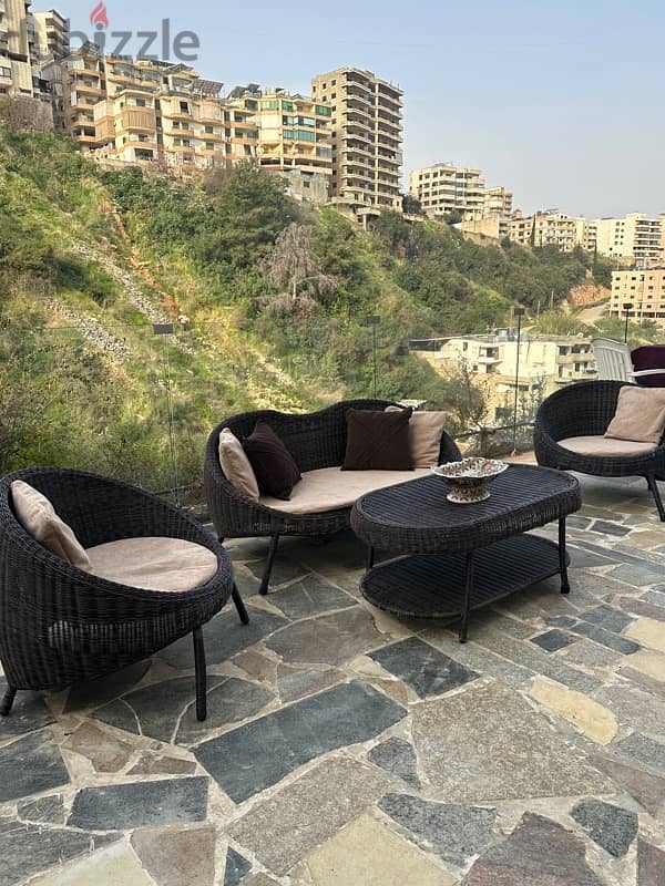 Waterproof And Durable Outdoor Rattan Sofa Sets 6